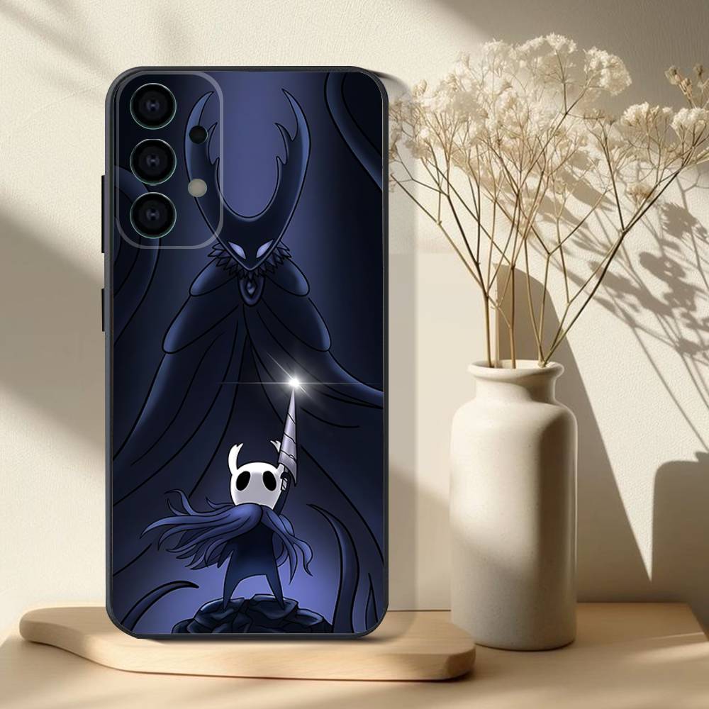H-Hollow K-Knight Game Phone Case For Samsung S25,S24,S21,S22,S23,S30,Ultra,S20,Plus,Fe,Lite,Note,10,9,5G Black Cover