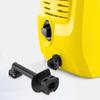 Plastic outlet elbow 4.064-047.0 with clamp for Karcher K2 K3 pressure washers built for water outlet reliability