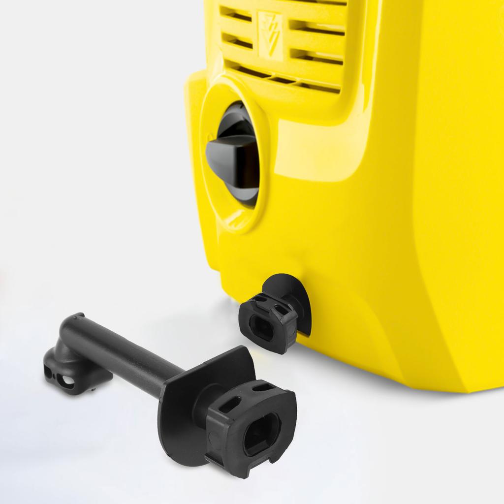 Plastic outlet elbow 4.064-047.0 with clamp for Karcher K2 K3 pressure washers built for water outlet reliability