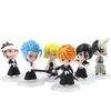 Anime Action Figures Kurosaki Ichigo Kuchiki Rukia Urahara Kisuke Abarai Renji Model Kid Gift Toy BLEACH PVC Poseable Articulated Scale Detailed