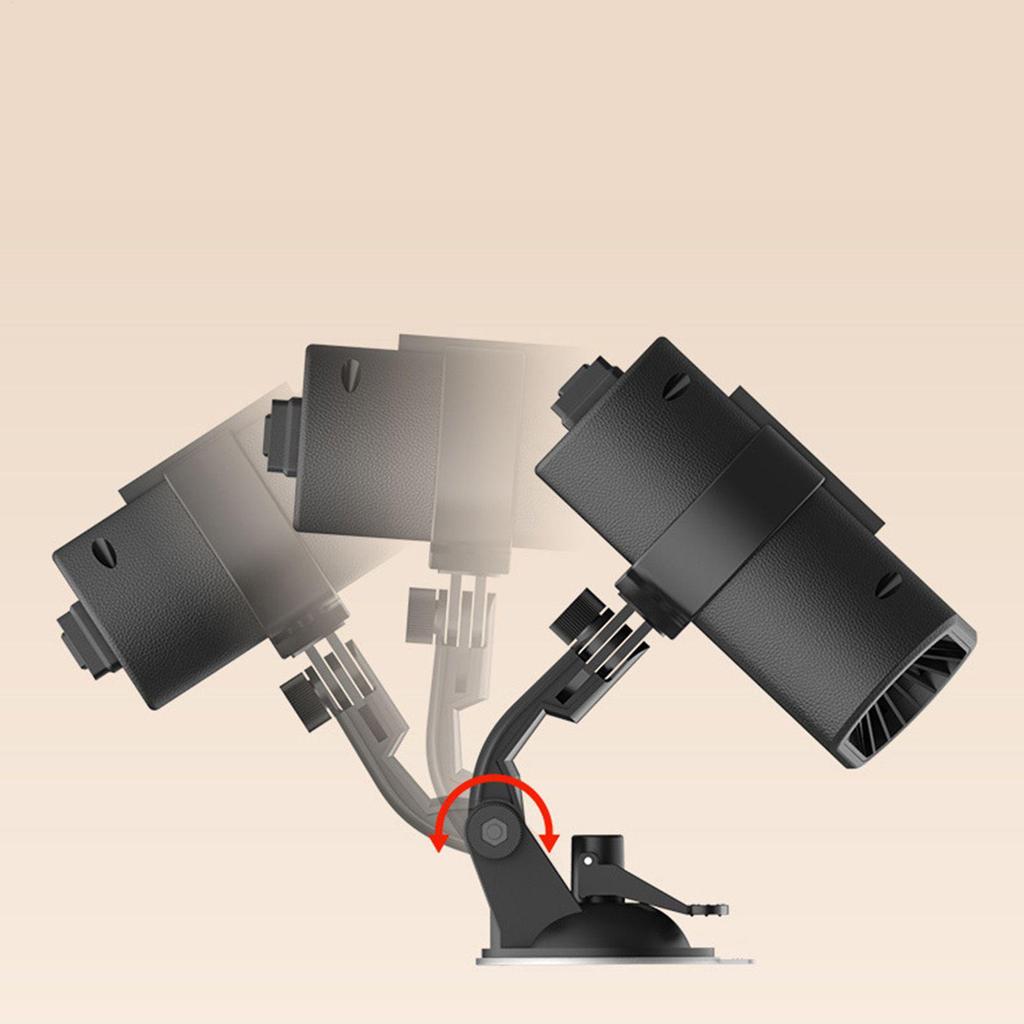 12 Volt Heater Defroster with Fan 2 In 1 Portable Car Heater with Suction Holder for Vehicle Truck Window Winter