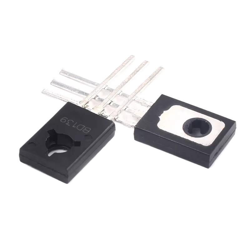10 Pcs Brand New Bd137 Bd138 Bd139 Bd140 G-Suffix To-126 Power Triode Transistor 60V Durable Electronic Accessories