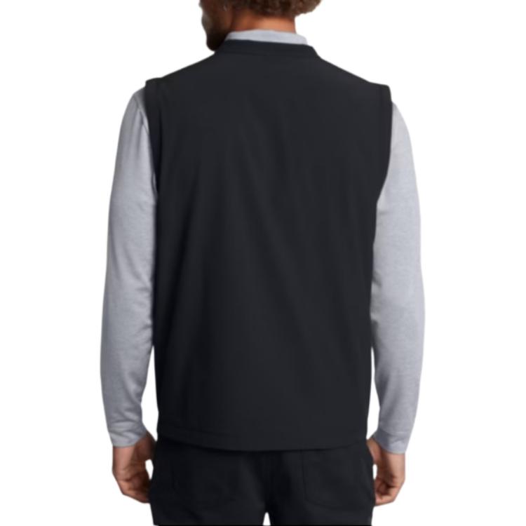 Under Armour Drive Pro Storm Lightweight Fleece Comfortable Sleeveless Vest Men Vest Black 1387120-001