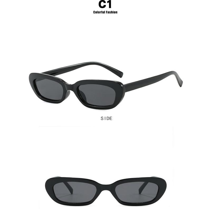 Women's Sunglasses, Fashionable Narrow-frame Sunglasses, Small-frame Cat Eye Sunglasses.