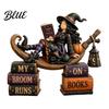 Bookish Gifts for Women Wooden Reading Girl Figurine Book Lovers, Personalized Desktop Bookshelf Decor with Ornaments Stacked Design Home Library