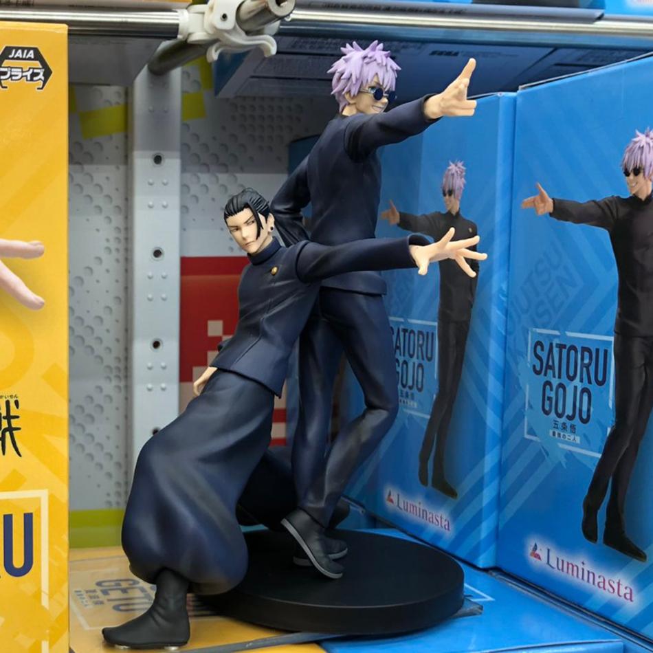 17cm Japanische Anime Jujutsu Kaisen Figur Gojo Satoru Actionfigur PVC Modell Spielzeug Sammlerstück Statue Stehend Kinder Geschenke