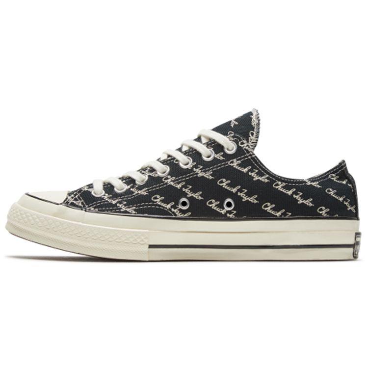 

Converse Chuck 70 Low Scripted Signature Print - Кроссовки унисекс Black Egret 167698C