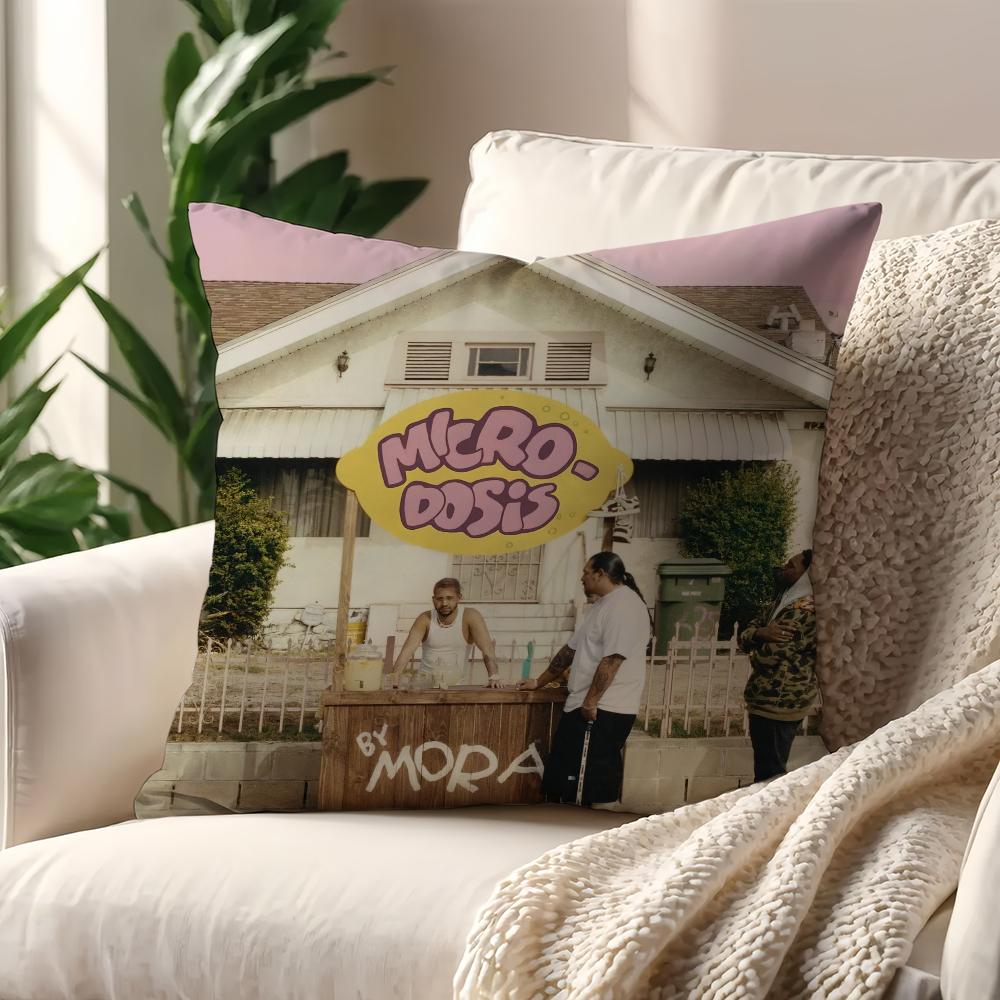 Singer M-Mora Attunement Music Cushion Cover Pillow Cover Decoration Room Home Sofa Living Office Car Nordic Simplicity