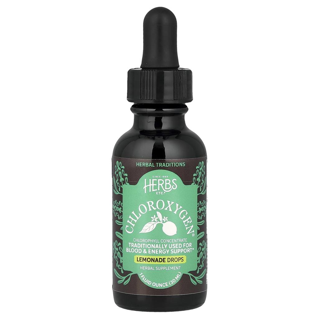 Herbs Etc., ChlorOxygen® Drops, Lemonade, 30ml (1 fl oz)