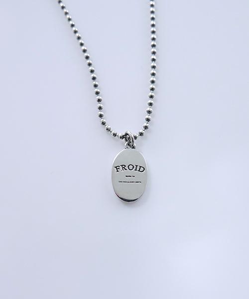 Froid Cracked Egg Necklace [925 Sterling Silver]