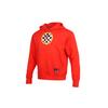 Sport DNA Logo Print Fleece Lined Pullover Hooded Sweatshirt Men's Pepper Red CV2785-673