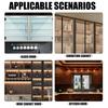 4/1Set Stainless Steel Cabinet Door Pivot Hinges Heavy Duty Concealed Door Hinges For Furniture Cabinet Wood Frame Hardware Tool