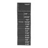 15pcs Setup Blocks   Engraved Size Aluminum Alloy High Strength Height Gauge Set for Woodworking