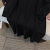 Plus Size Women's Loose Round Neck Sweater Dress: Bust 150/160 cm, Suitable for 200-350 jin. Style 8021
