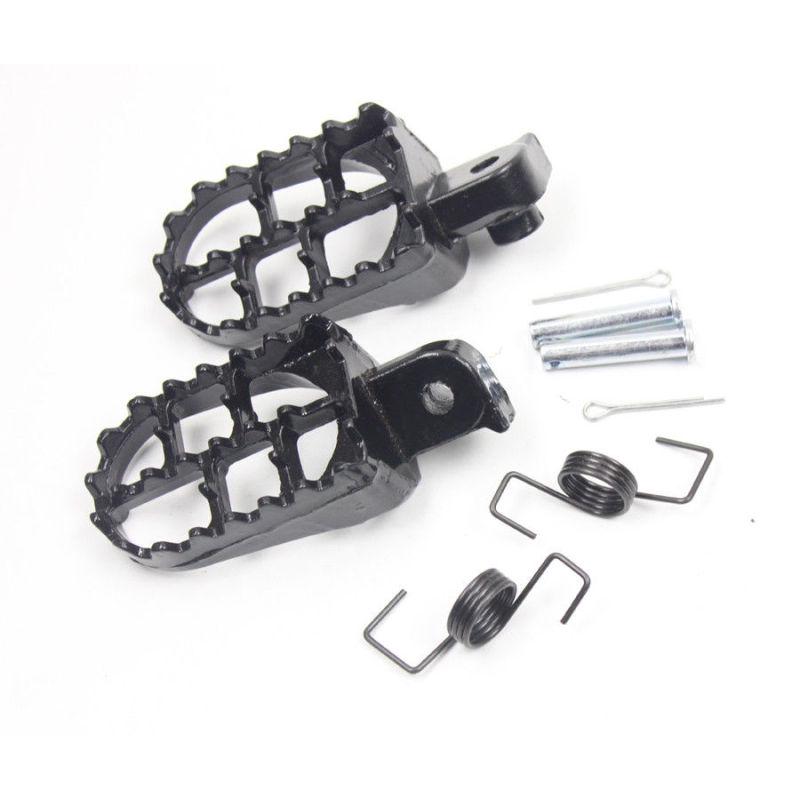 Foot Pegs Pedals for Yamaha TW200 PW50 PW80 Pit Dirt Bike SSR SDG Footrests
