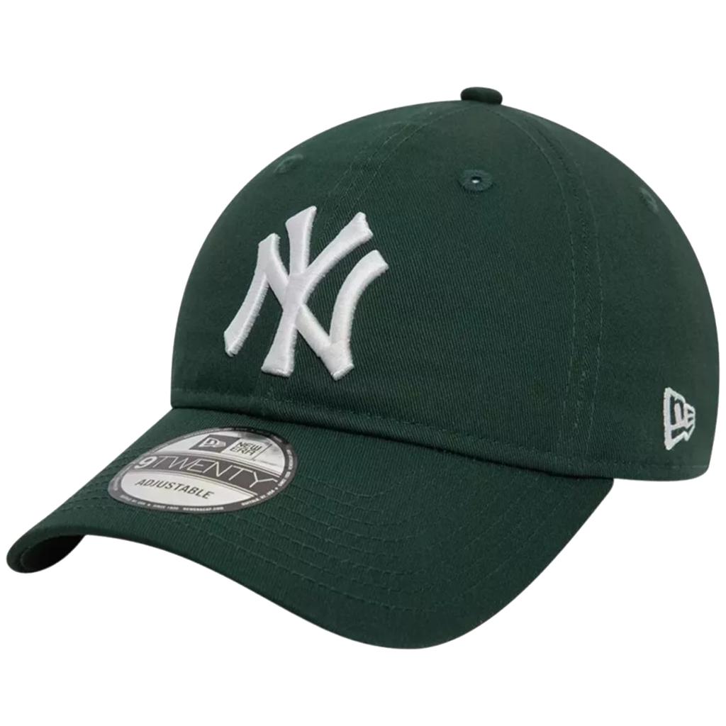 New Era 9TWENTY League Essentials New York Yankees Cap, Mens Green Cap