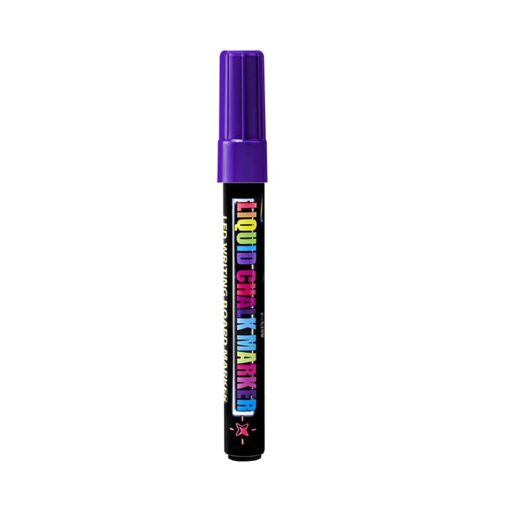 6/8Colors Dust-free Liquid Chalk Pen Erasable Art Marker Pen Blackboard Graffiti Painting