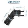 PCV-Ventil für Chevy Impala für Buick Enclave LaCrosse Nr. 12578316/12681693/V546