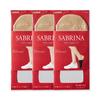 SABRINA Toe Slip Off Covers, 3-pair Set, Won't