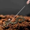 Stainless Steel Reptile Catcher Telescopic Design Extensible Catcher Snake Capture Hook  Garden Use