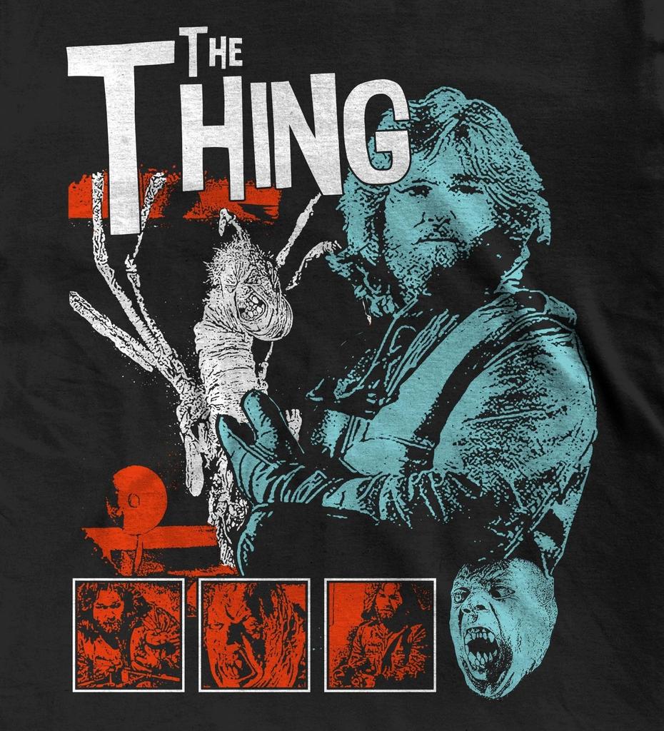 T-Shirt del Film La Cosa 1982 - R.J. Maglietta Grafica MacReady, Horror Posto 31