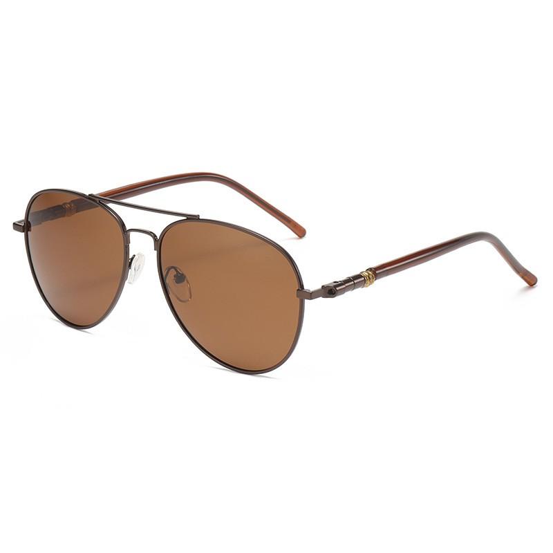 Unisex Sunglasses UV400 Protection Black Reflective Lenses Pilot Style Driving Glasses for Men Women