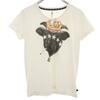 Glamb Made In Japan Short Sleeve T-shirt White Animal Women Used