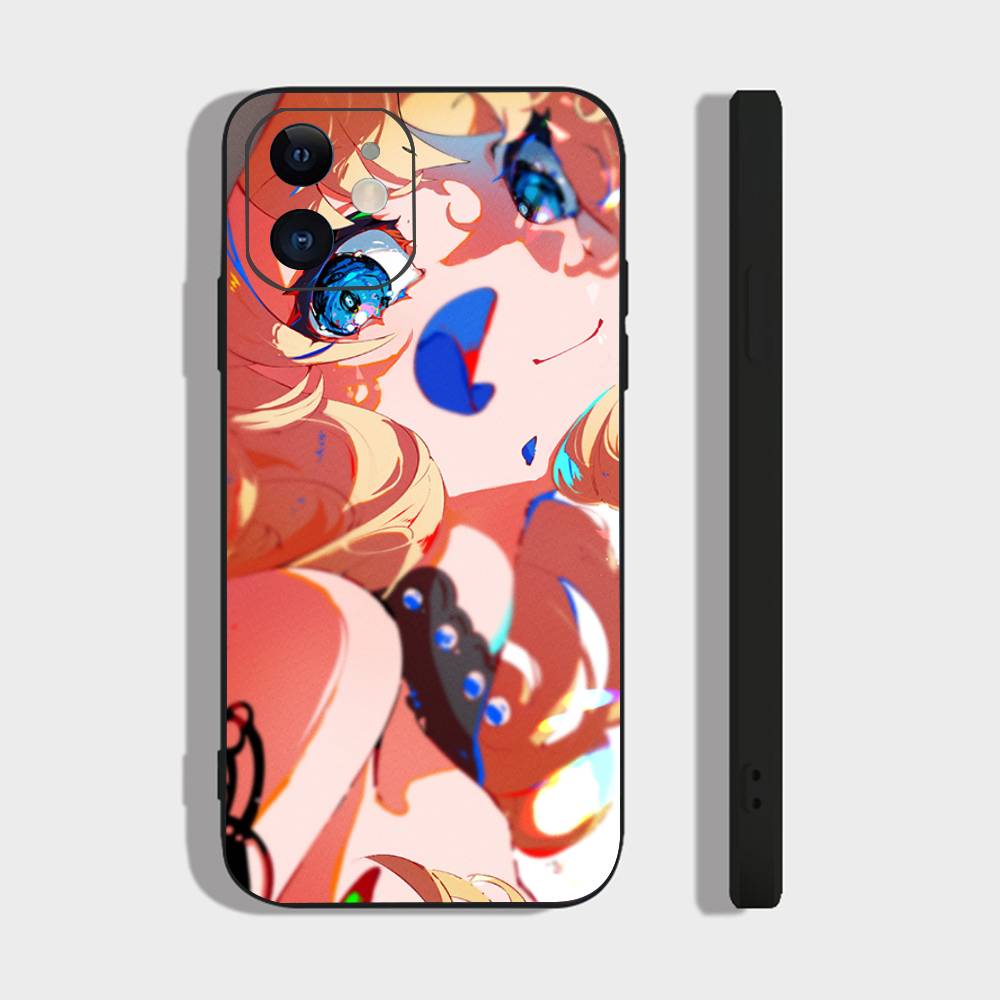 

Game Genshin Impact N-Navia Caspar Phone Case For IPhone 17 Air 16 15 14 13 Pro Max 11 12 Black Silicone Cover IPHONE 15PRO