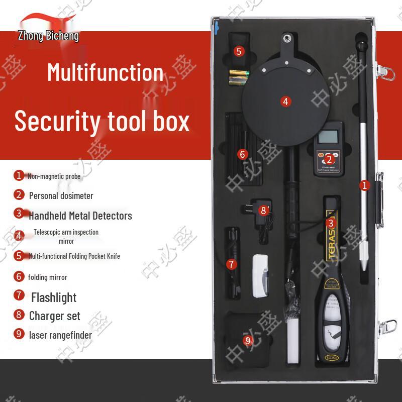 Portable Multi-Function Security Inspection Toolbox