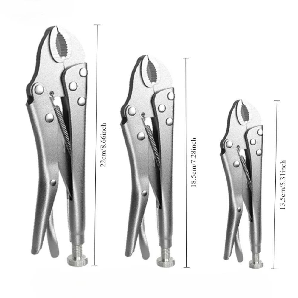 Electric Locking Pliers Set -High-Carbon Steel, Adjustable Jaw for Versatile Thicknesses, Durable  Rust Resistant