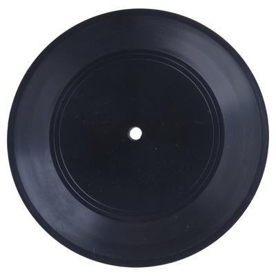 7" Record Wall Art Decors Party Enhancements Record Wall Sticker Plastic Texture Long-Playing Record Decorations