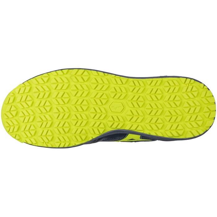 [Allmight] Safety Shoes Lightweight LSII 22L JSAA Standard Duty Navy/Yellow 25.0 cm