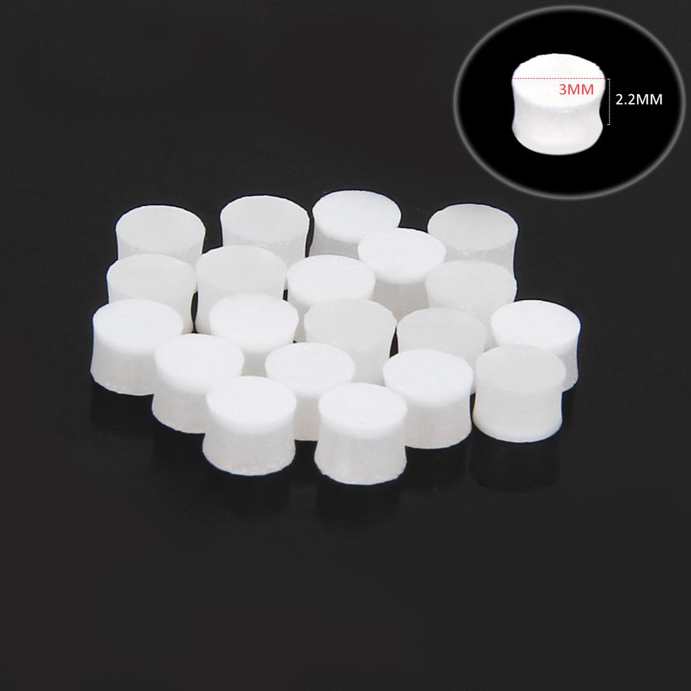 20 Guitar Fretboard White Mother-of-pearl Polka Dots with Punctuation Dots 6mm/3mm/6.3mm