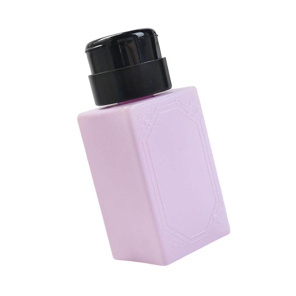 Quick Press Liquid Dispensers For Nail Salons For Toner And Makeup Remover Pump Dispensing Bottle