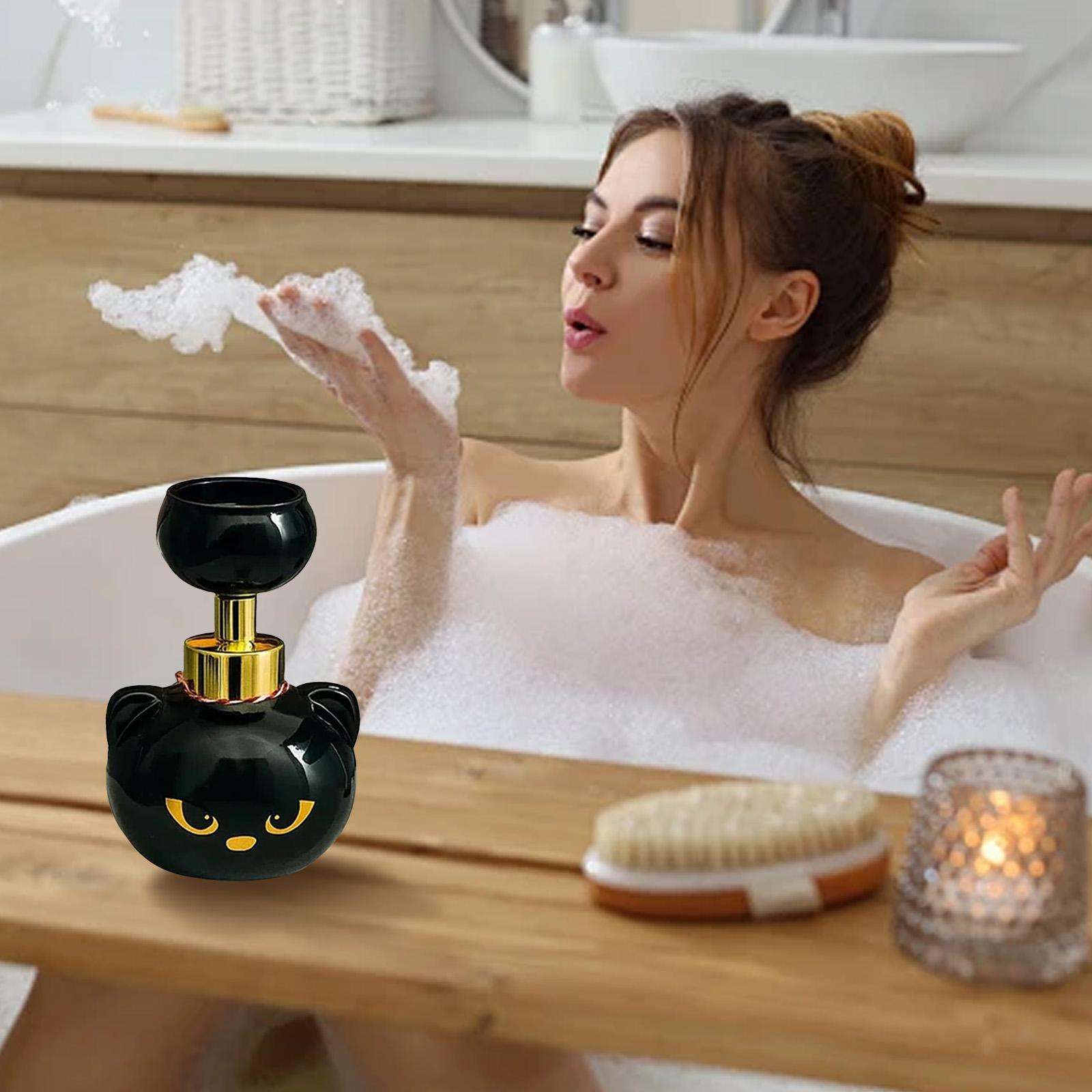 Cute Cat Paw Foam Soap Dispenser Foaming Pump Bottle Creates Paw-Shaped Foam Spooky Cute Hand Soap Pump for Bathroom China Mainland
