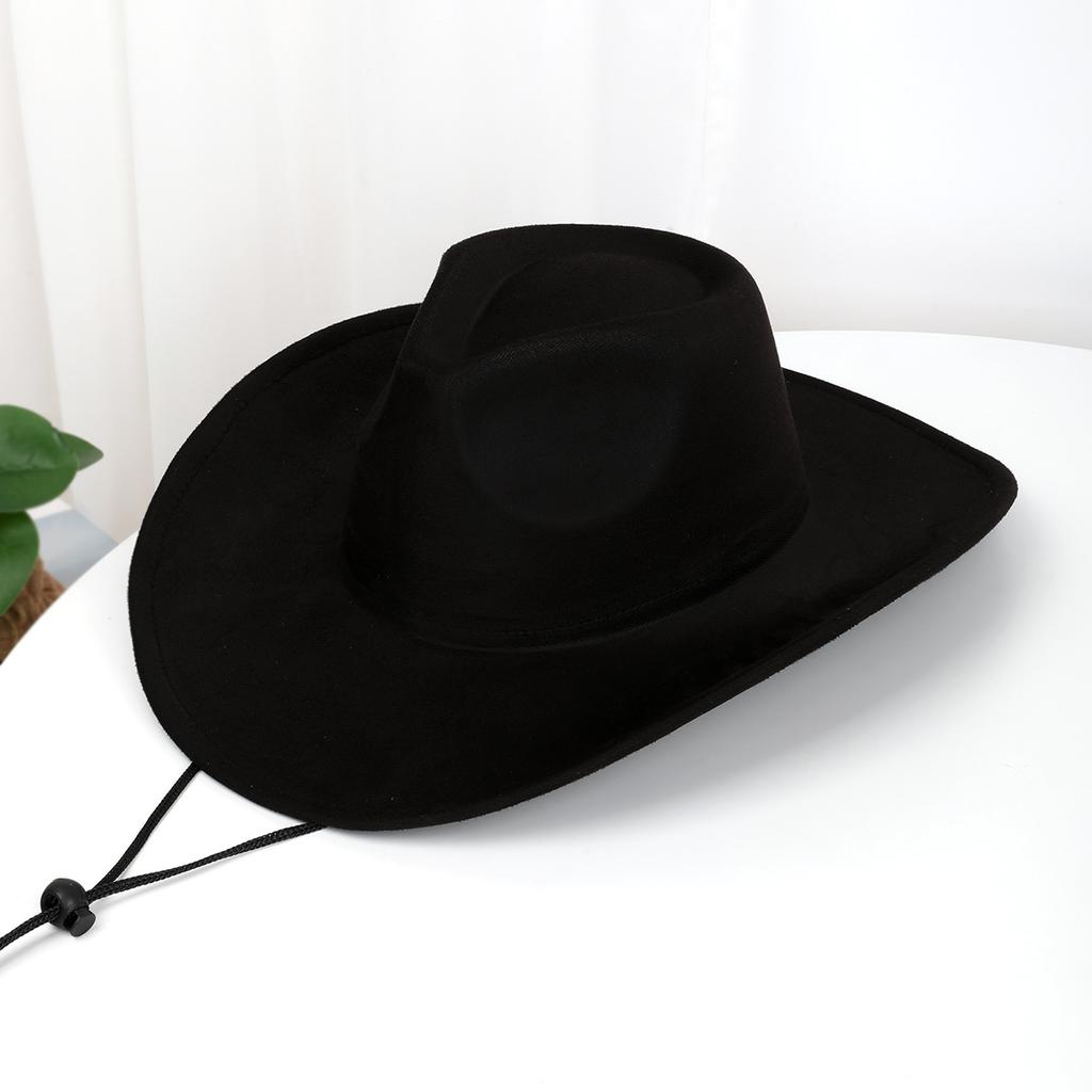 New light plate western cowboy hat big northwest cowboy hat upturned edge curling casual big brim hat riding