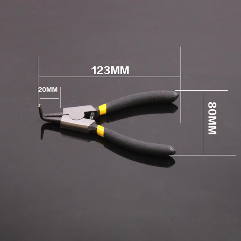 5-In Circlip Pliers Needle Nose Pliers Retaining Ring Pliers For Removing Installing Puller Locking Rings Shafts Hand Tool