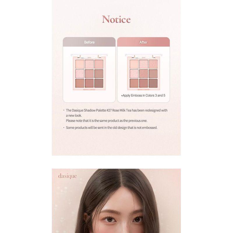 dasique - Shadow Palette Rose Milk Tea Collection