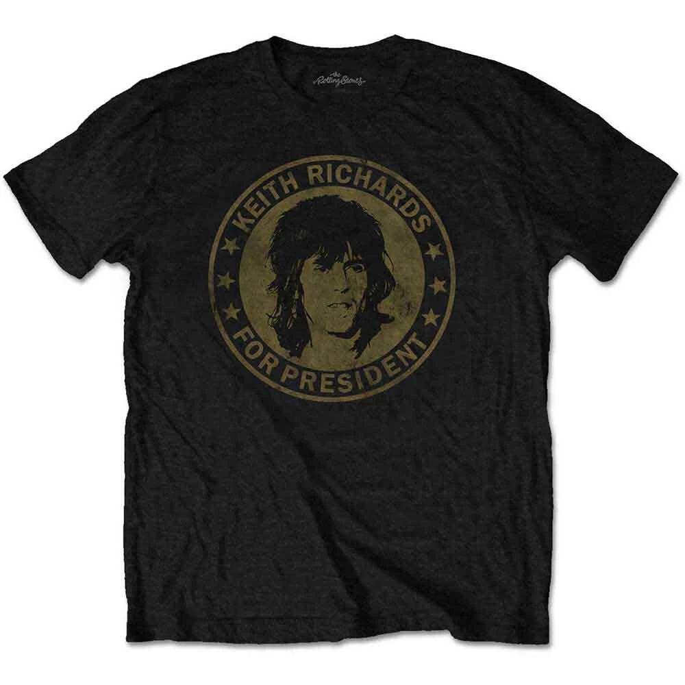 The Rolling Stones Keith for President Official Childrens Tee T-shirt Boys Kids 150