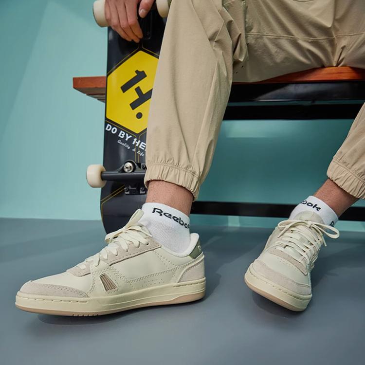 Reebok Unisex Lt Court Vintage Cream Beige Shoes FZ6150