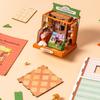 ROBOTIME Rolife 3D Puzzles The Muse Bookshop DIY Miniature House DS040