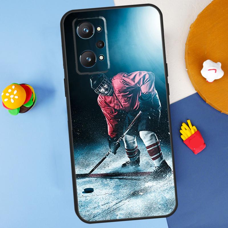 

Ice Hockey Sport For Realme 14 13 12 10 11 Pro Plus GT 6 6T 5 GT7 Pro C55 C51 C21Y C25S C67 C75 C53 C61 Case Realme GT 6T