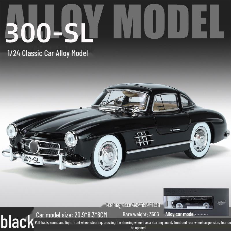 Modello di auto in lega Rolls-Royce Phantom in scala 1/24 con suono, luce e tetto cielo stellato per la collezione e la decorazione dei bambini.