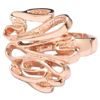 [Q8784] - Designerring 'Acapulco' Roségold (Goldrosa) - 30x30 mm