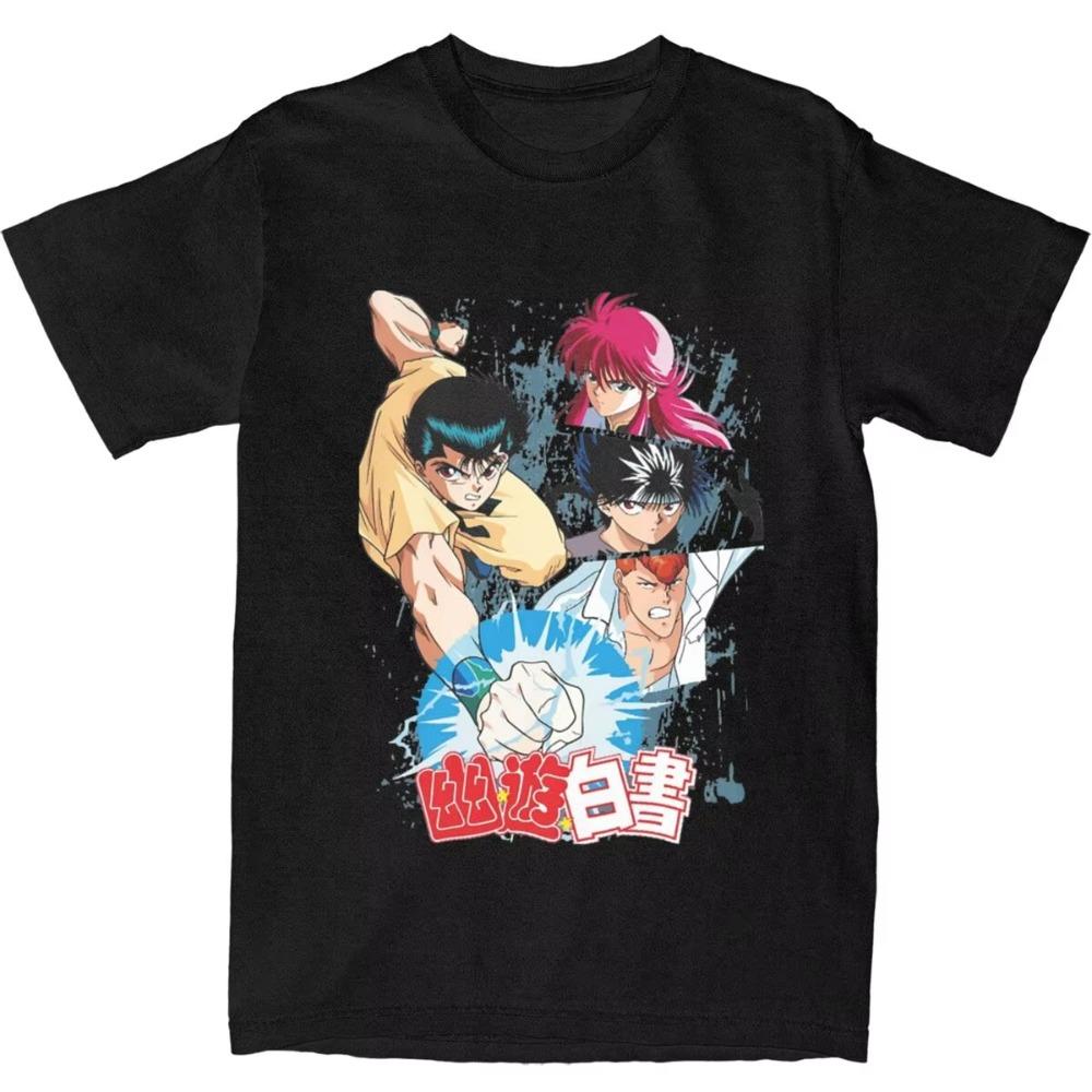 Yu Yu Urameshi Team YuYu Hakusho for Men Women T Shirts Apparel Crazy Tee Shirt T-Shirt  New Arrival Clothing