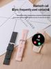 Multifunktionale Smartwatch für Damen: Telefon, Offline-Zahlung, Herzfrequenz, Blutdruck, Sport-Tracker, Silikon-Schrittzähler.