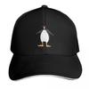 Lano Woodley Penguin Man Baseball Cap Breathable Mesh Back Adjustable Buckle Closure Moisture Wicking Quick Dry