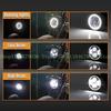 652F Motorcycle LED HeadLight Work Spotlamp 6.5'' Offroads Car Boats Truck SUV Driving Fog Lamp Headlamp 12V
