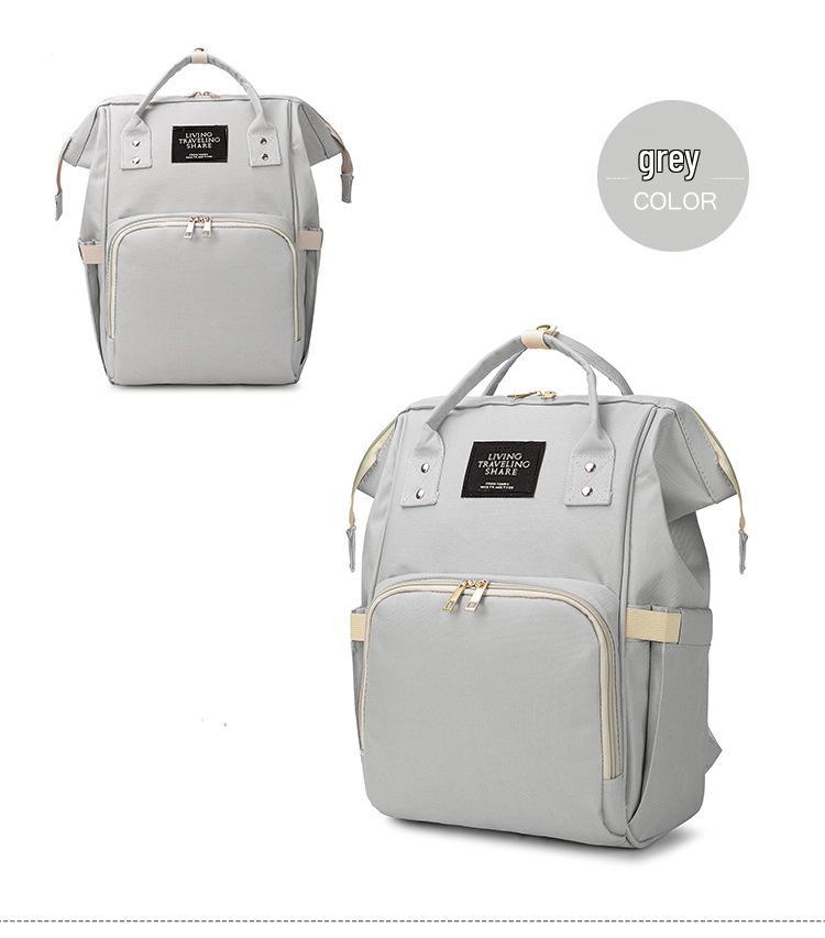 2025 Stylish Mommy Backpack: Large Capacity Travel Bag for Young Moms