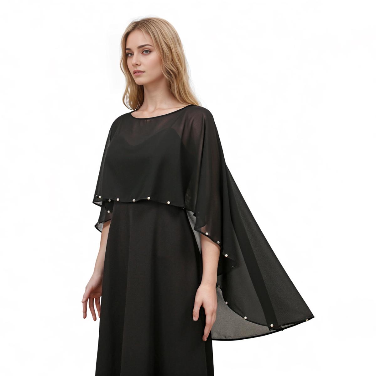 Новые шифоновые шарфы-шарфы с жемчугом однотонные пляжные саронги солнцезащитные шарфы тонкие мягкие вечерние шарфы для женщин